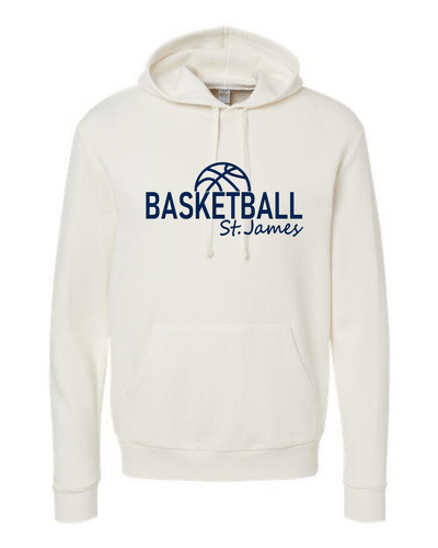 SJA Thunder Basketball Hooded Cream/Navy
