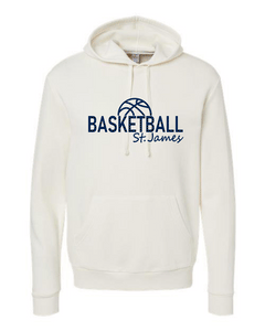 SJA Thunder Basketball Hooded Cream/Navy