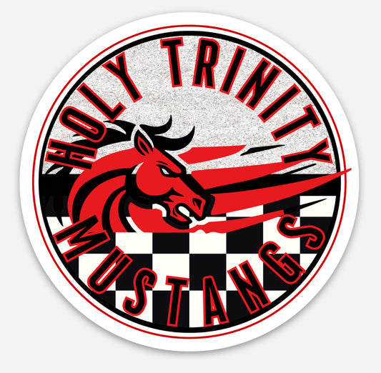 Mighty Mustang 3” Sticker